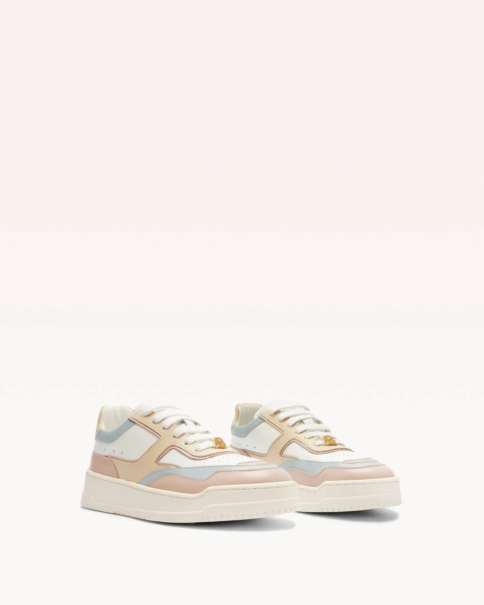 AB Sneaker White & Multicolor