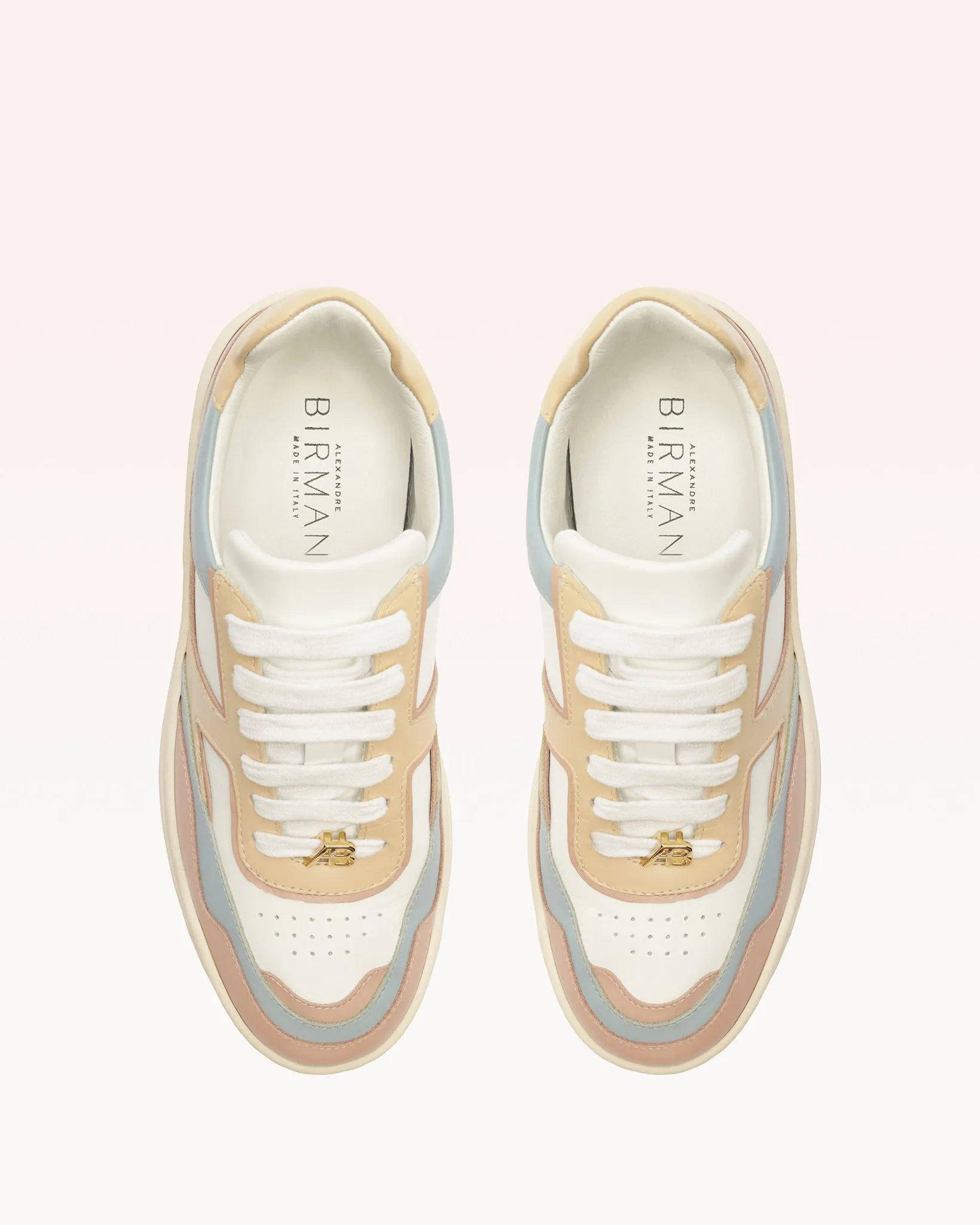 AB Sneaker White & Multicolor