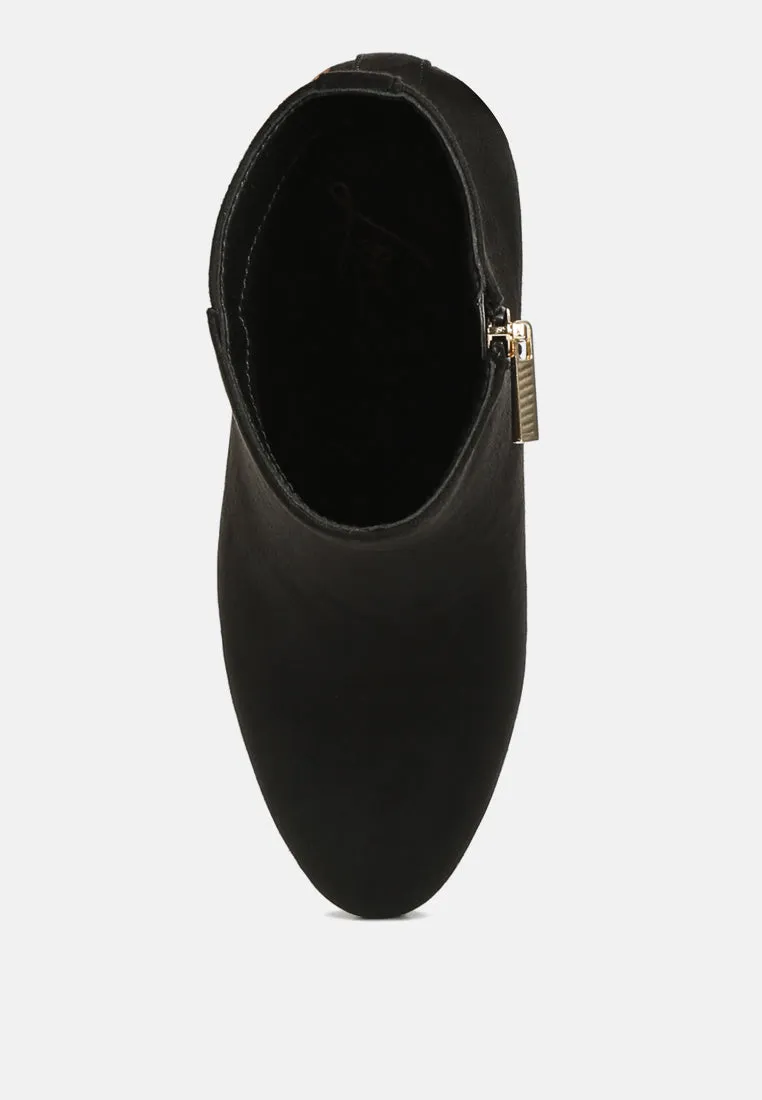 alysia block heel ankle boots