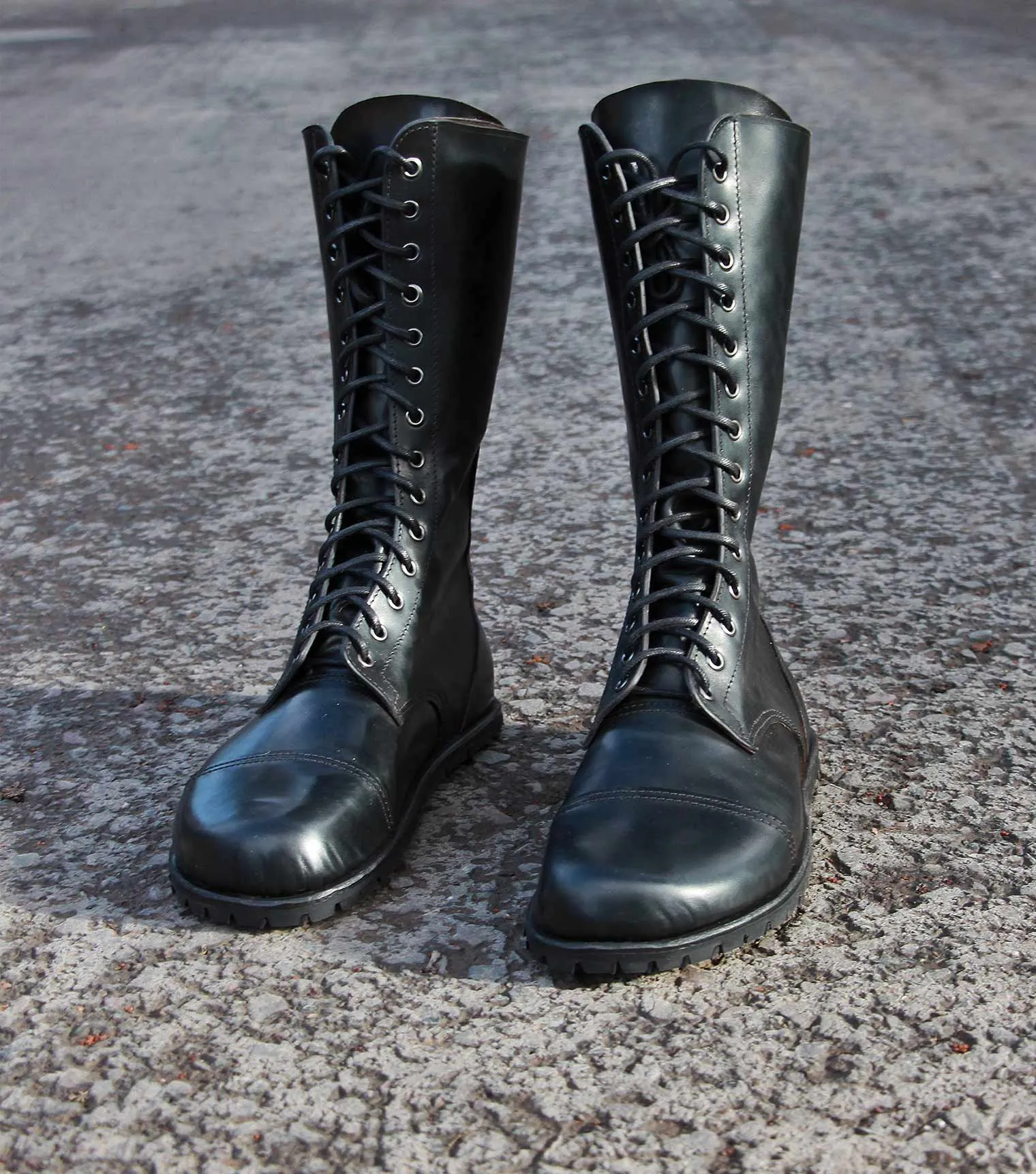 Barefoot Kombat Boots - Spanish Artisan Leathers