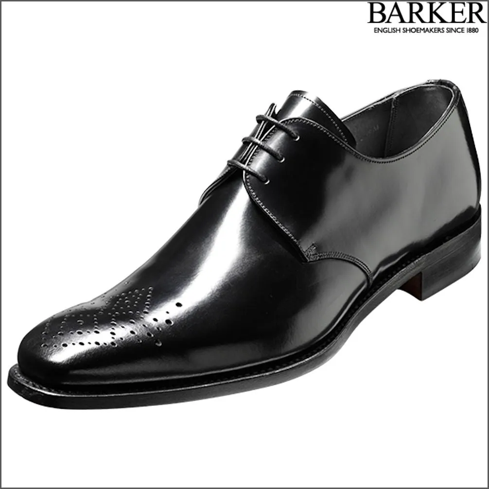 Barker Darlington Black Hi-Shine Derby@