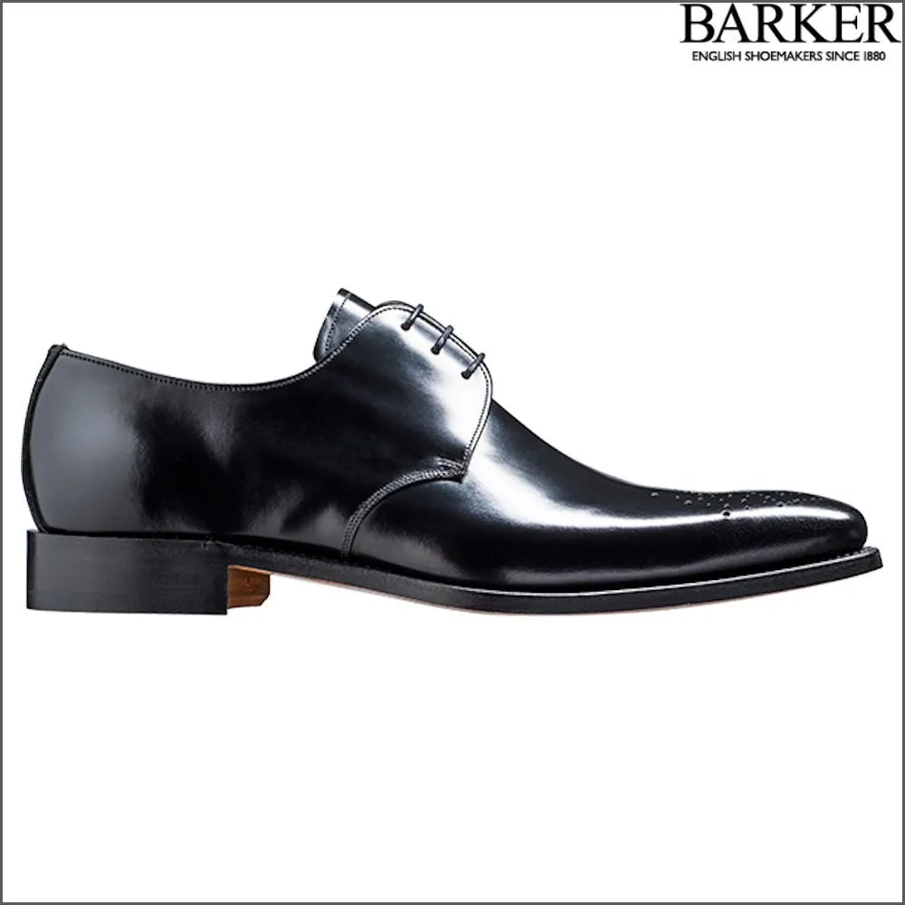 Barker Darlington Black Hi-Shine Derby@
