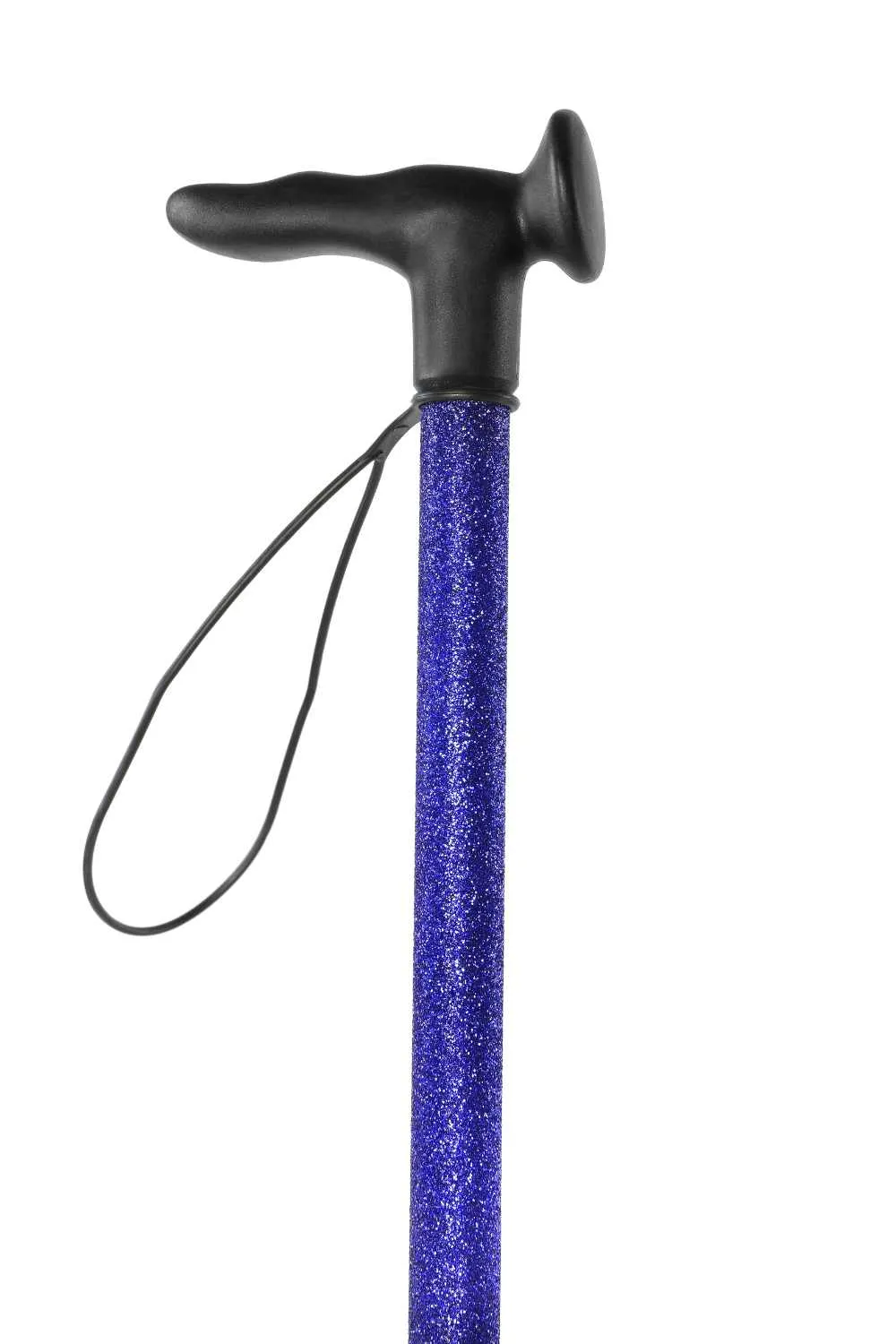 Blue Glitter Walking Stick