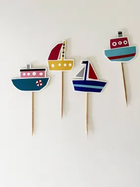 Boat Cupcake Toppers-8pk.
