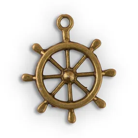 Boat Wheel Charm