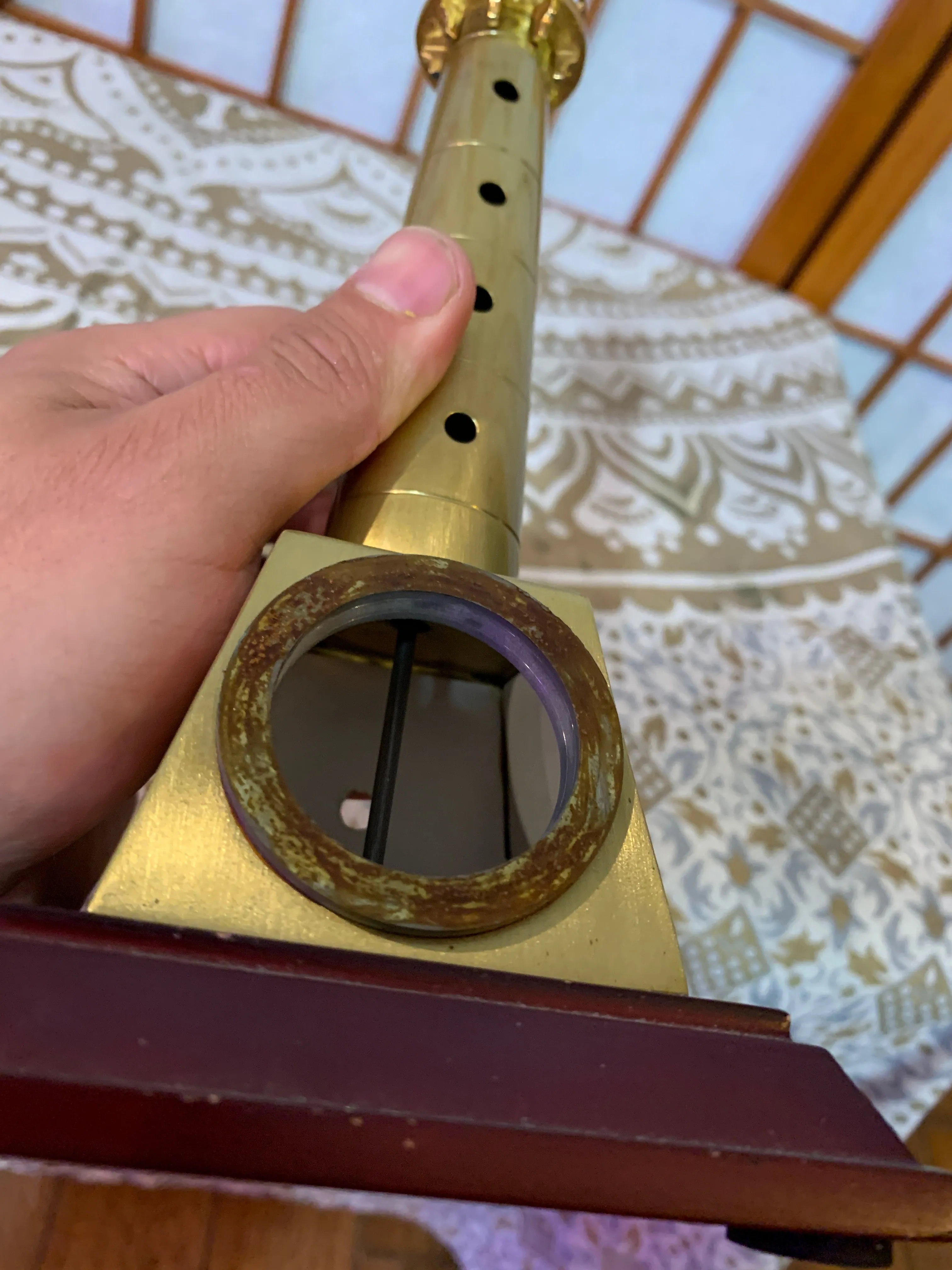 Brass Lighthouse Clock, Bey Berk