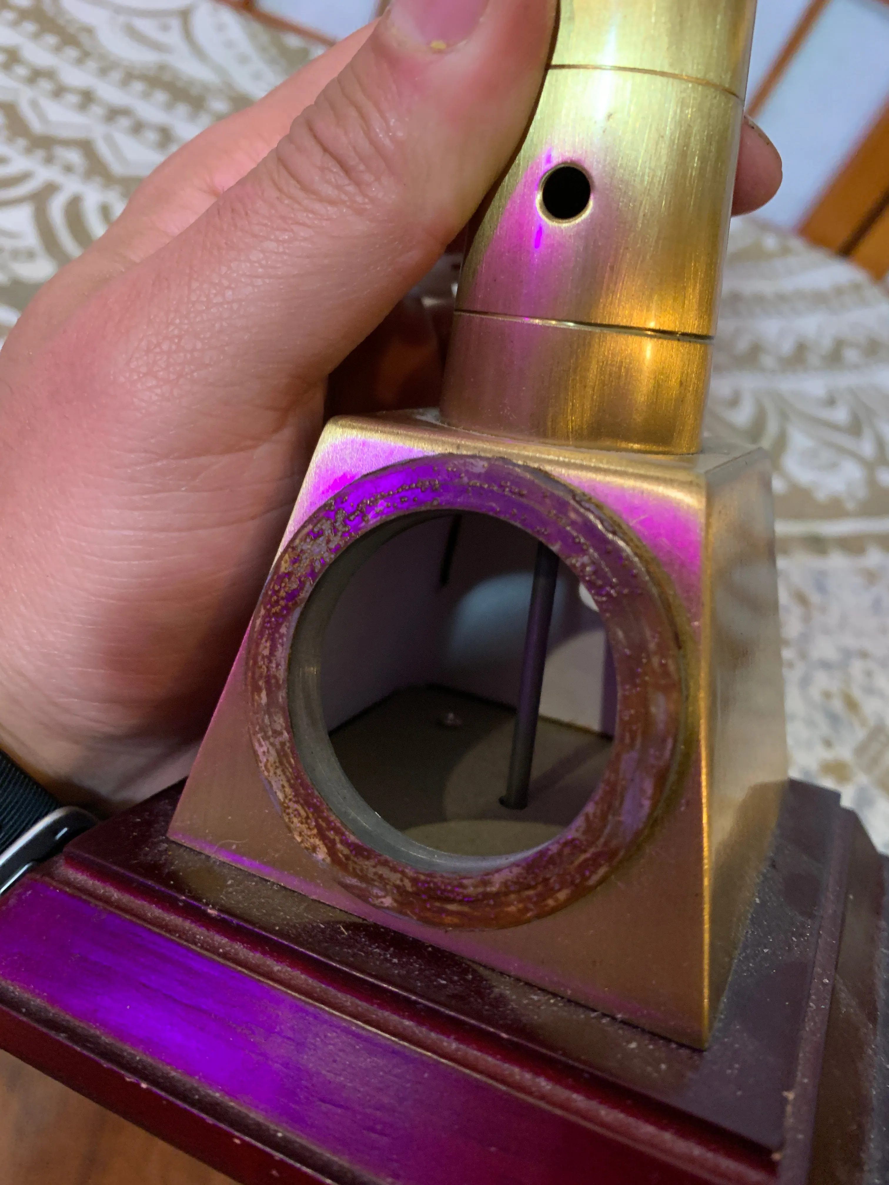Brass Lighthouse Clock, Bey Berk