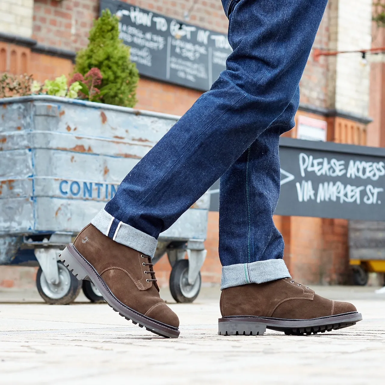 British Made Upton Derby Cap Boot