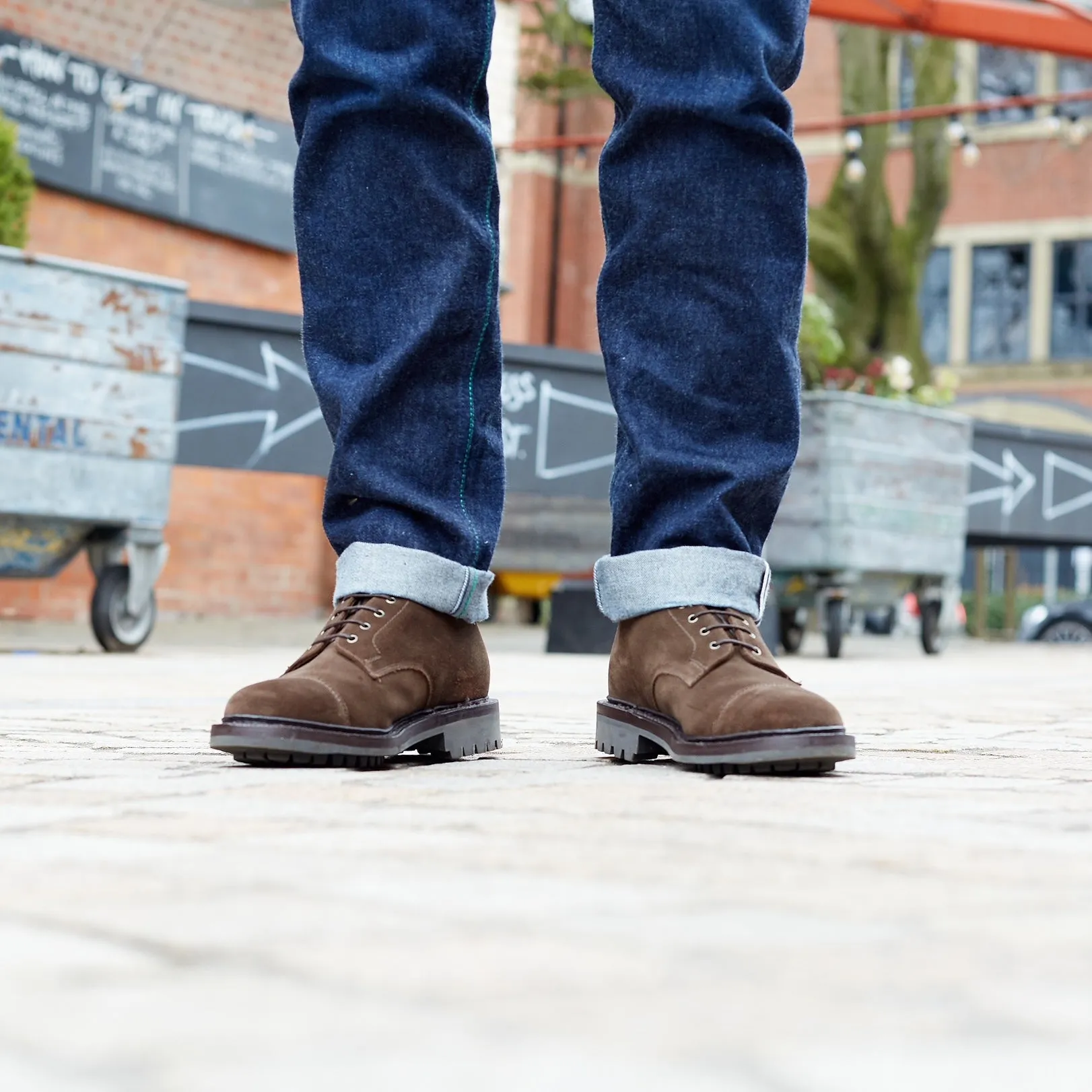 British Made Upton Derby Cap Boot