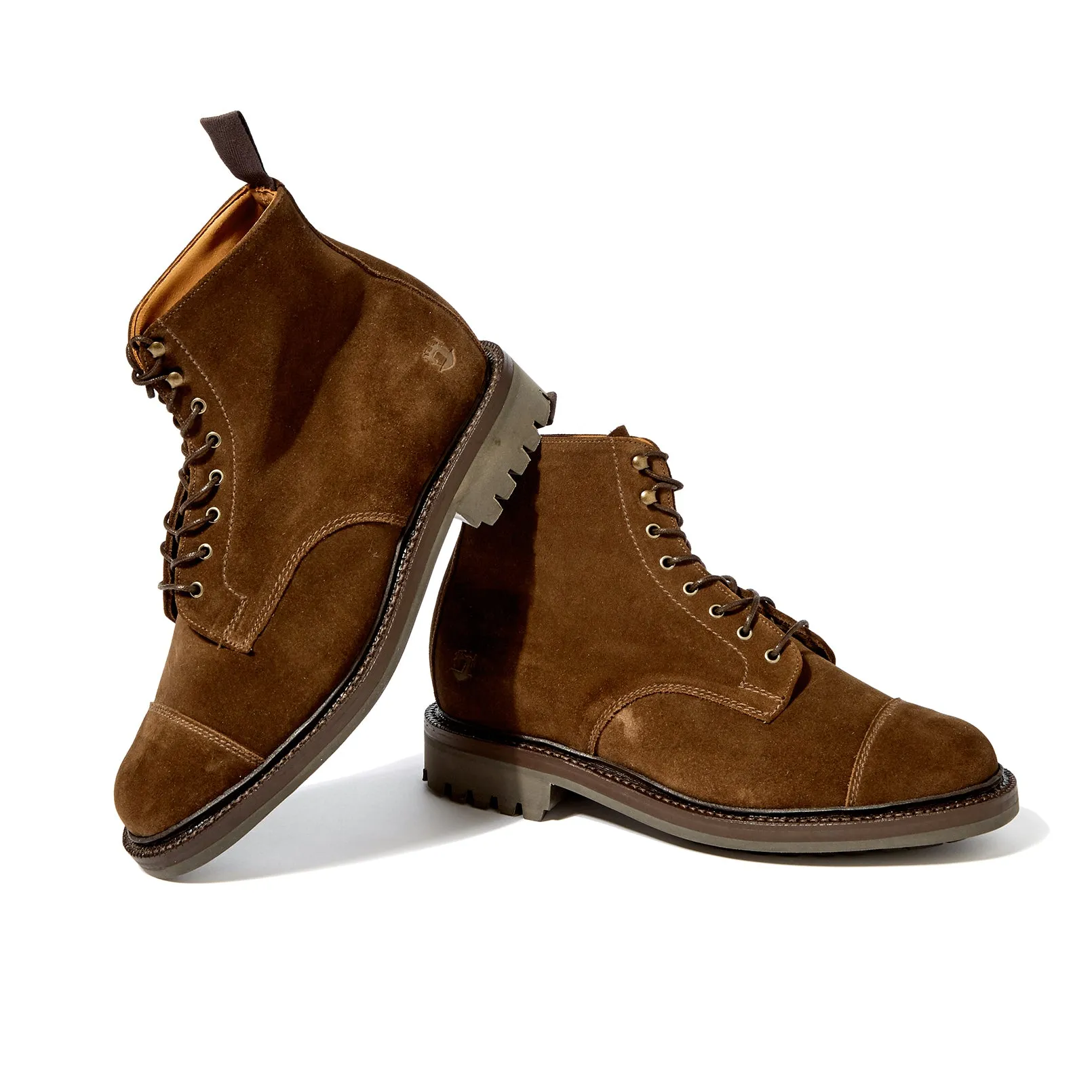 British Made Upton Derby Cap Boot
