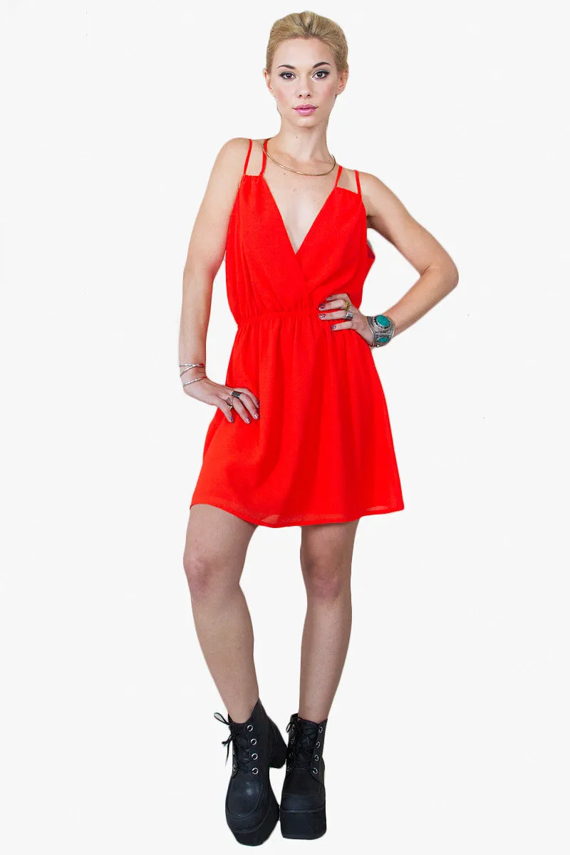 Caged Fire Dress