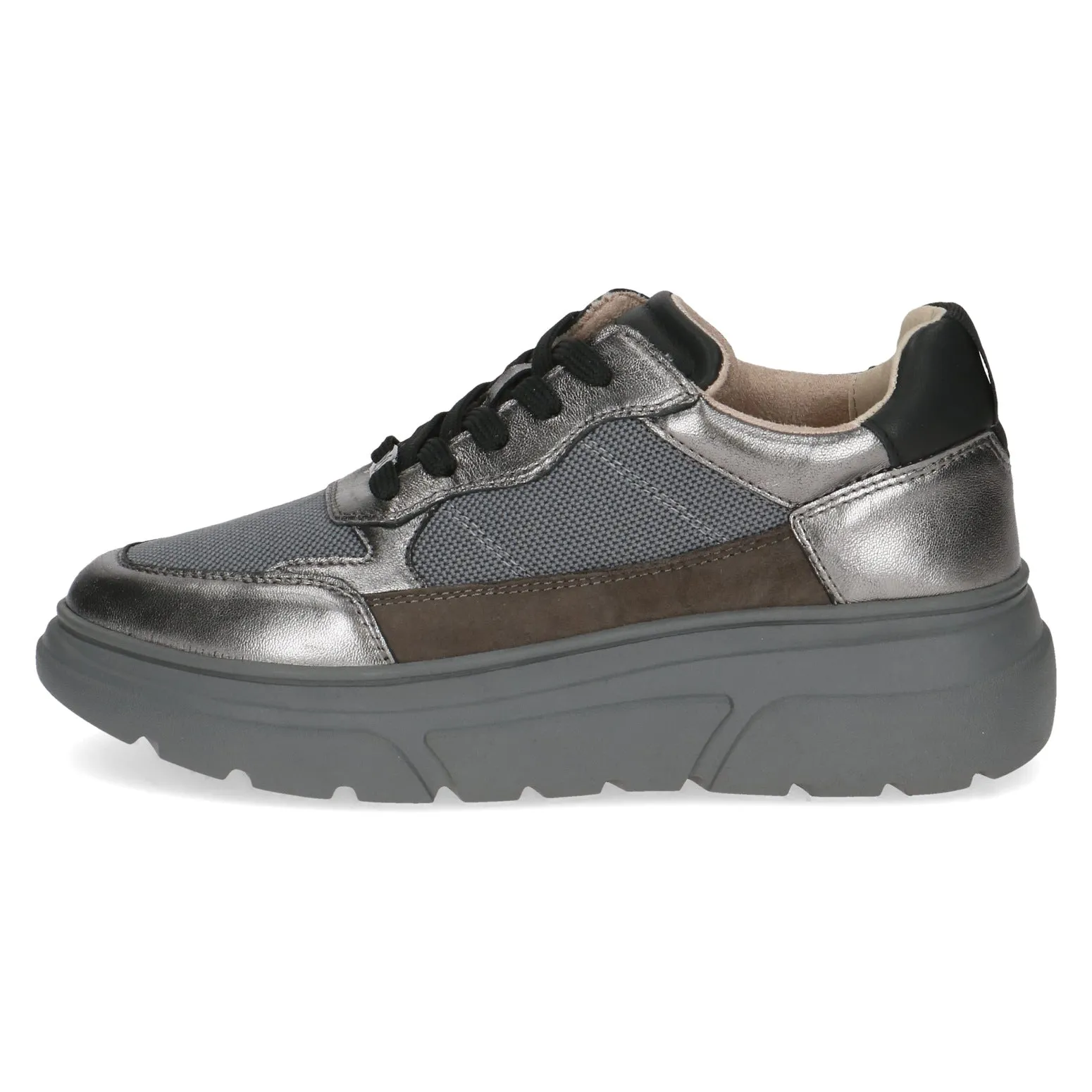 Caprice Ladies Sneakers Stone Comb Soft G Fit Trainers 23706-43 239 sale