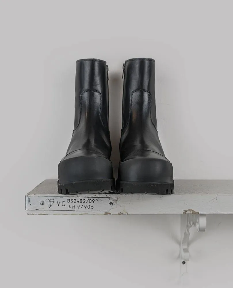 Chunky High-Top Combat Boots