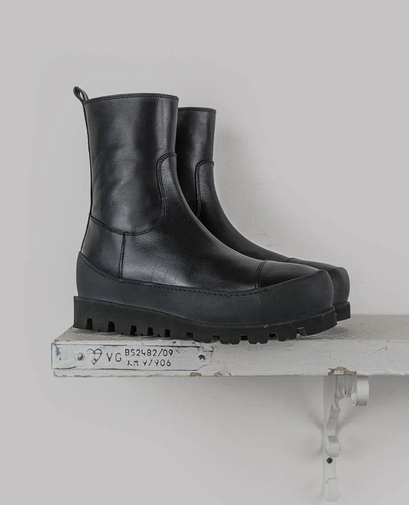 Chunky High-Top Combat Boots