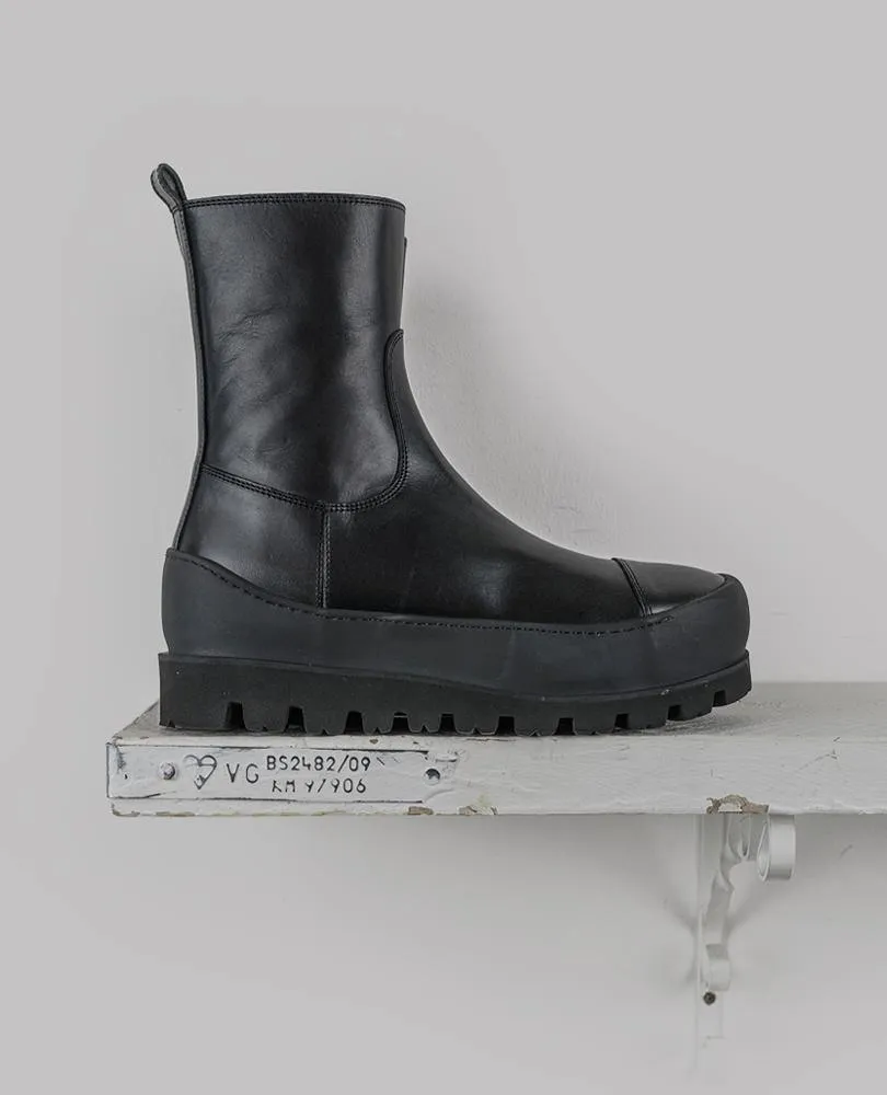 Chunky High-Top Combat Boots
