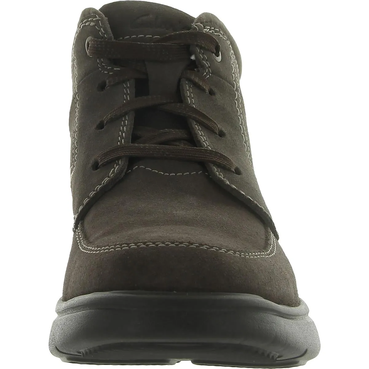 Clarks Mens Bradley Mid Leather Ankle Combat & Lace-up Boots