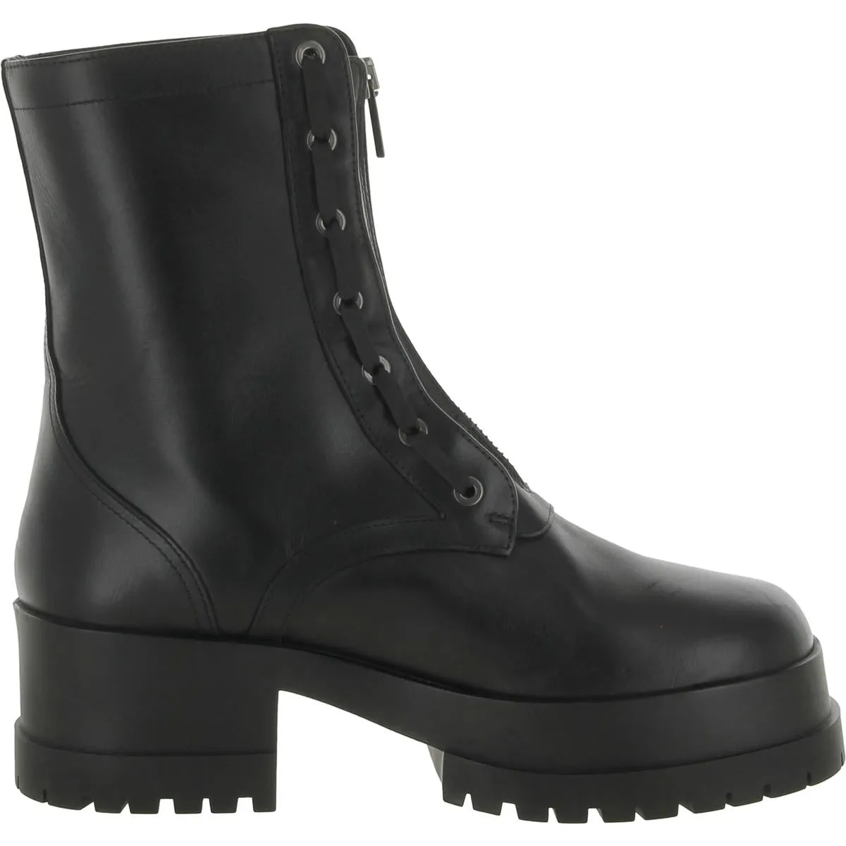 Clergerie Paris Womens Woody Leather Ankle Combat & Lace-up Boots