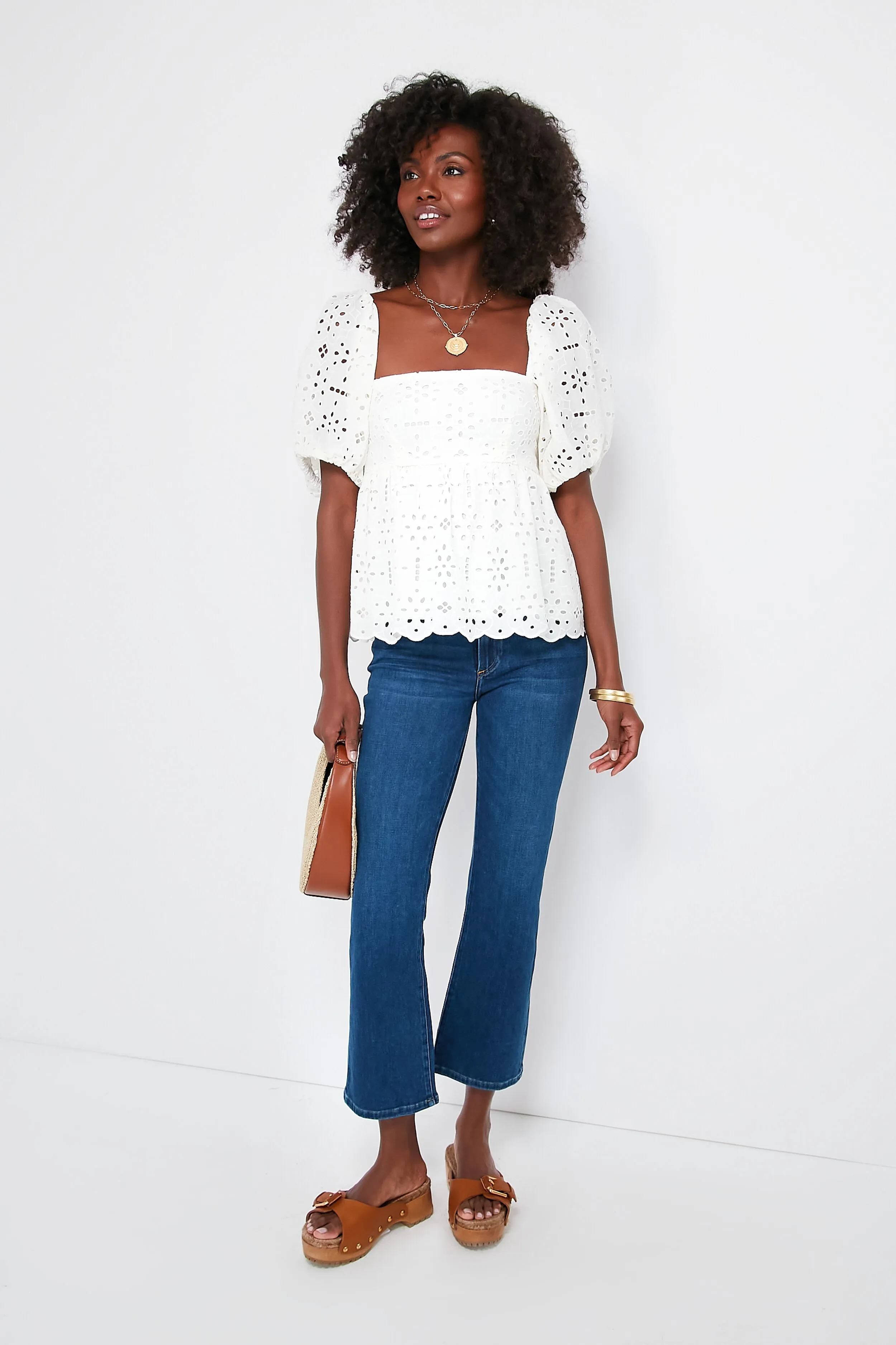 Cloud Dancer Mabi Blouse