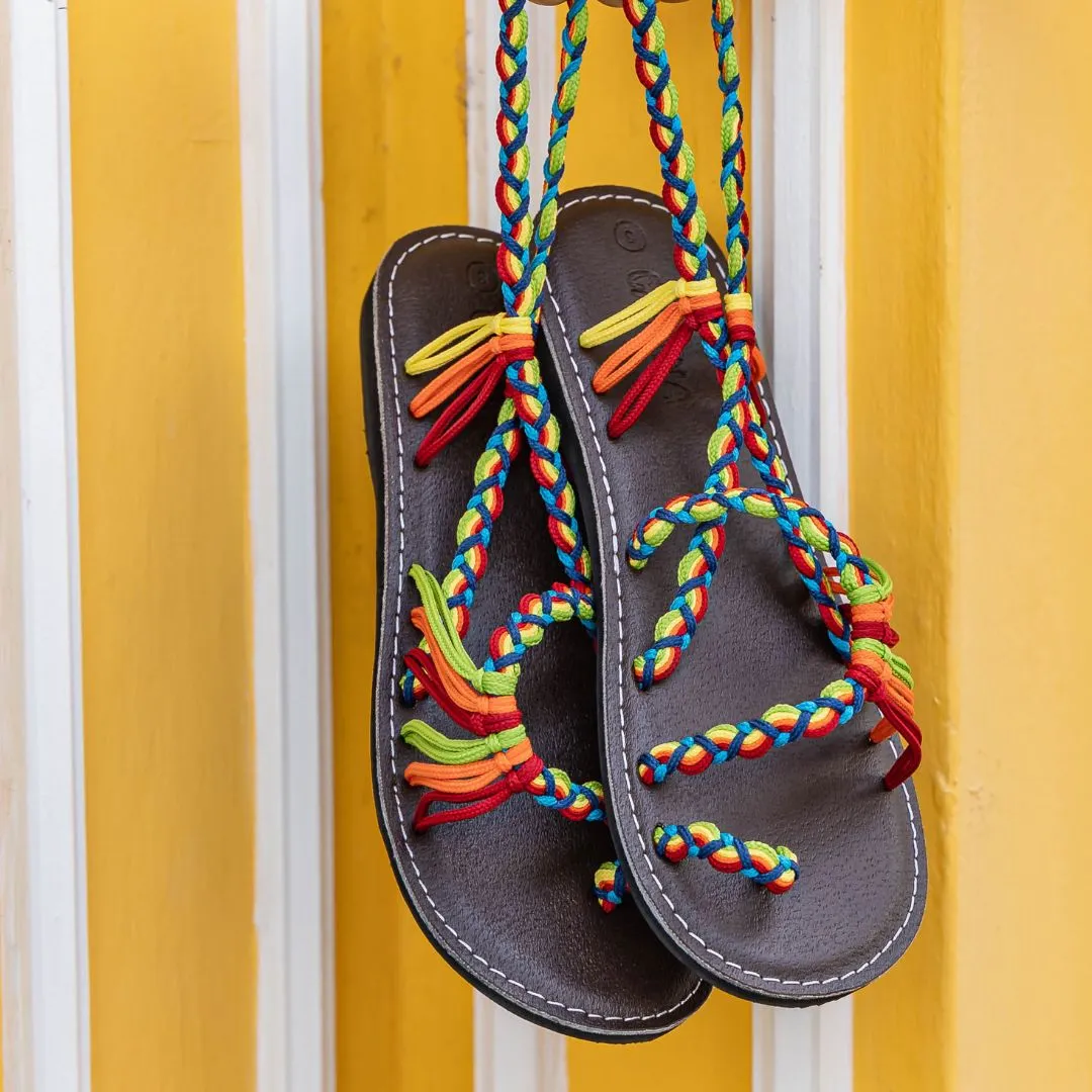 Commune - Festive Wavy Rope Sandals