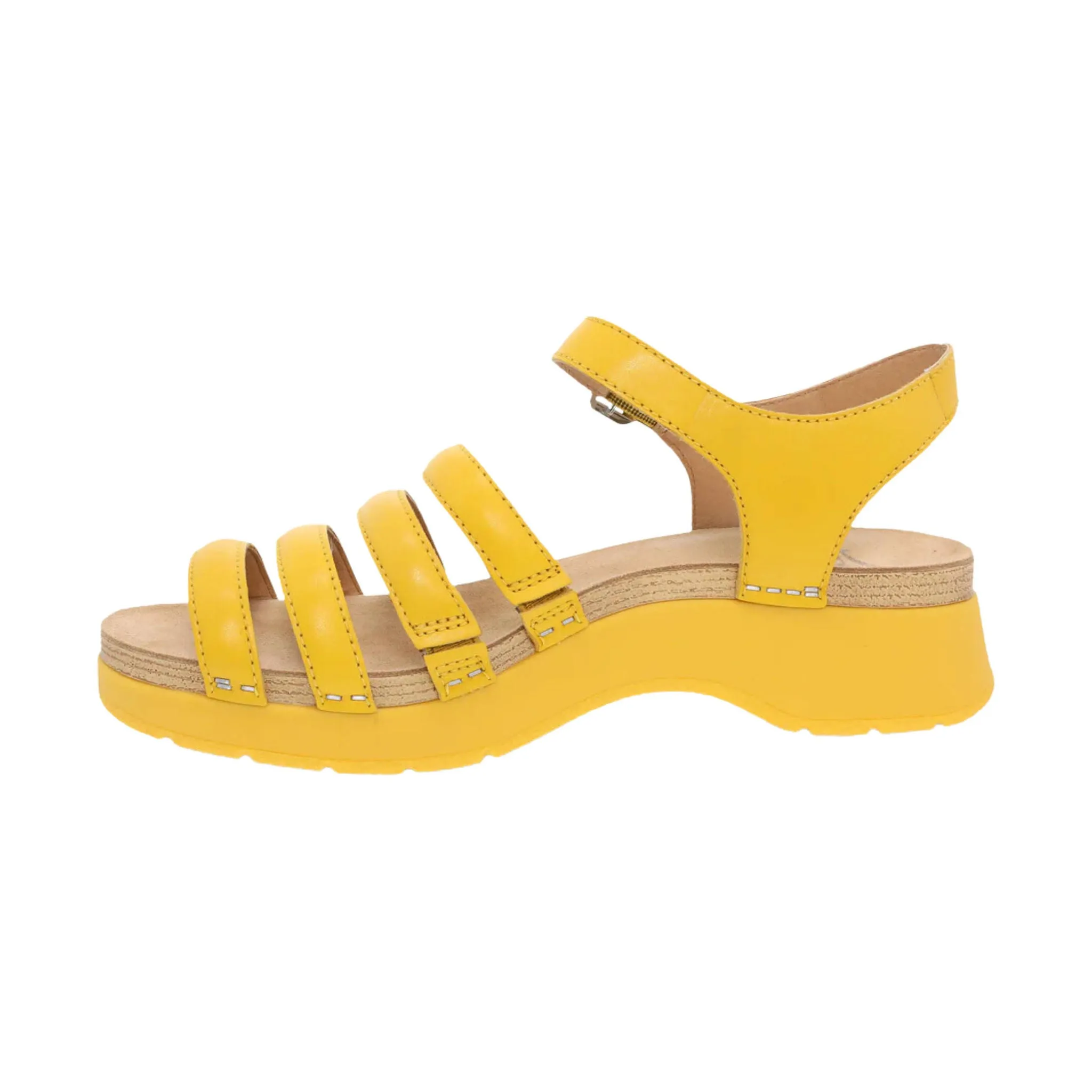Dansko Women's Roxie Sandal - Yellow - ONLINE STORE CREDIT/EXCHANGE ONLY