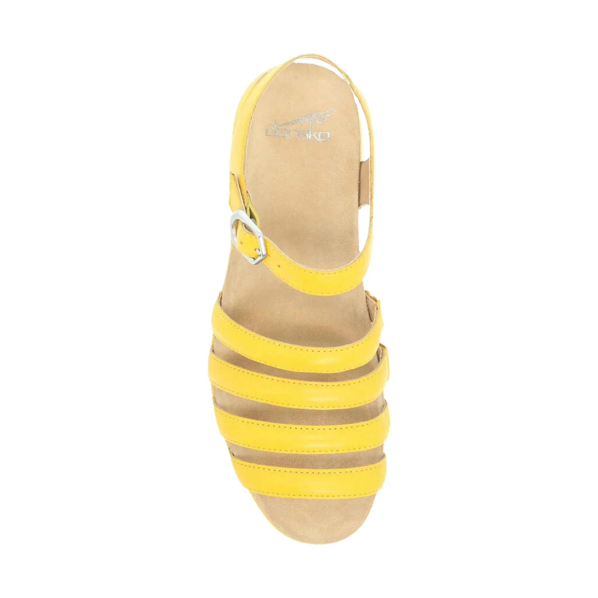 Dansko Women's Roxie Sandal - Yellow - ONLINE STORE CREDIT/EXCHANGE ONLY