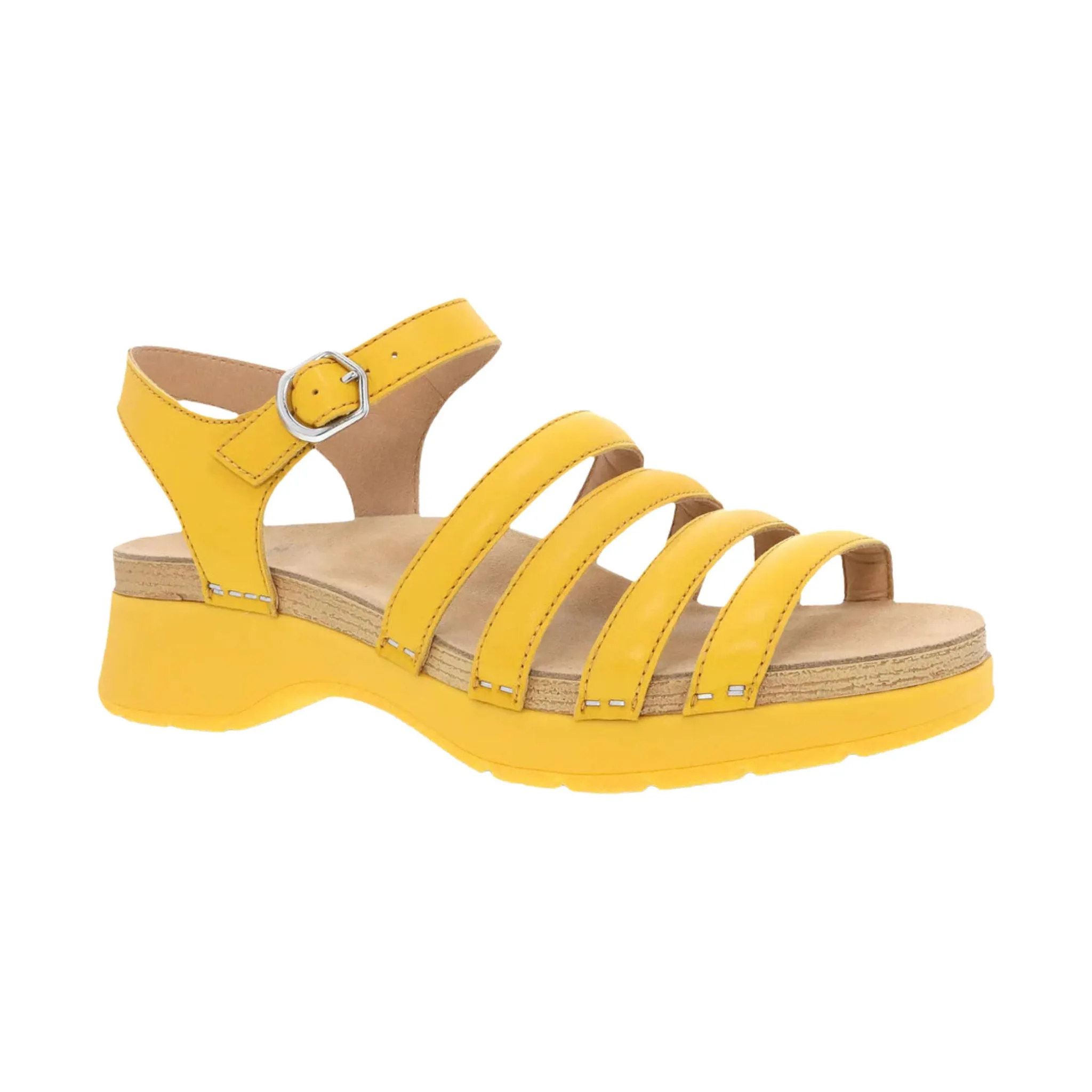 Dansko Women's Roxie Sandal - Yellow - ONLINE STORE CREDIT/EXCHANGE ONLY
