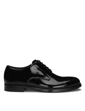 Dolce & Gabbana brushed leather derby shoes