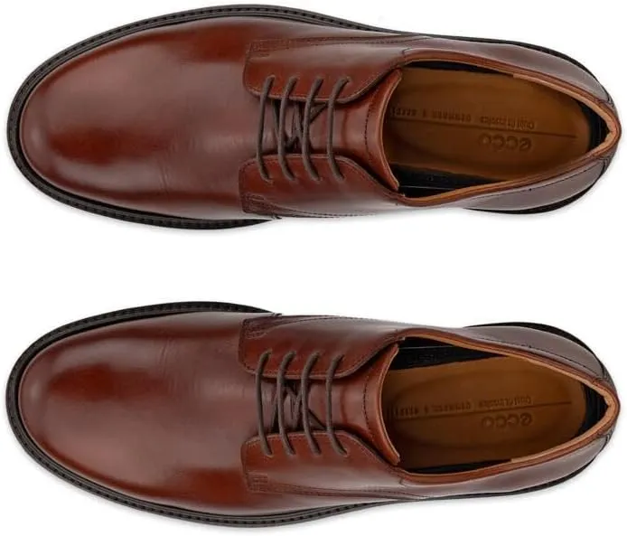 ECCO metropole london Plain Toe Dress Shoe Dark Brown