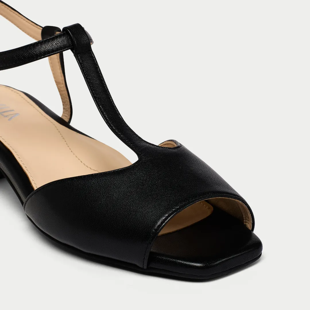 Edith - Black Leather