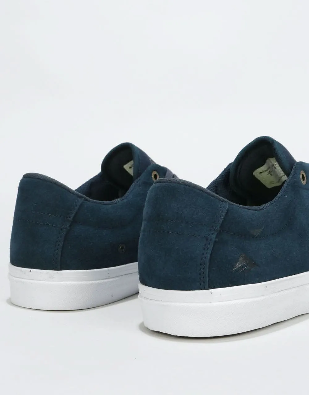 Emerica The Provider Skate Shoes - Navy/White