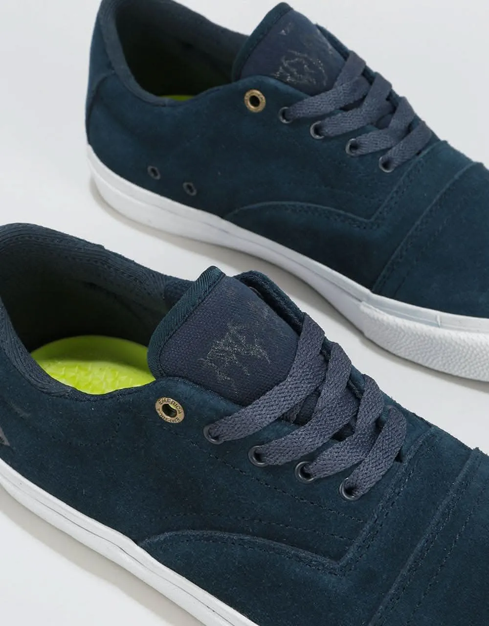 Emerica The Provider Skate Shoes - Navy/White