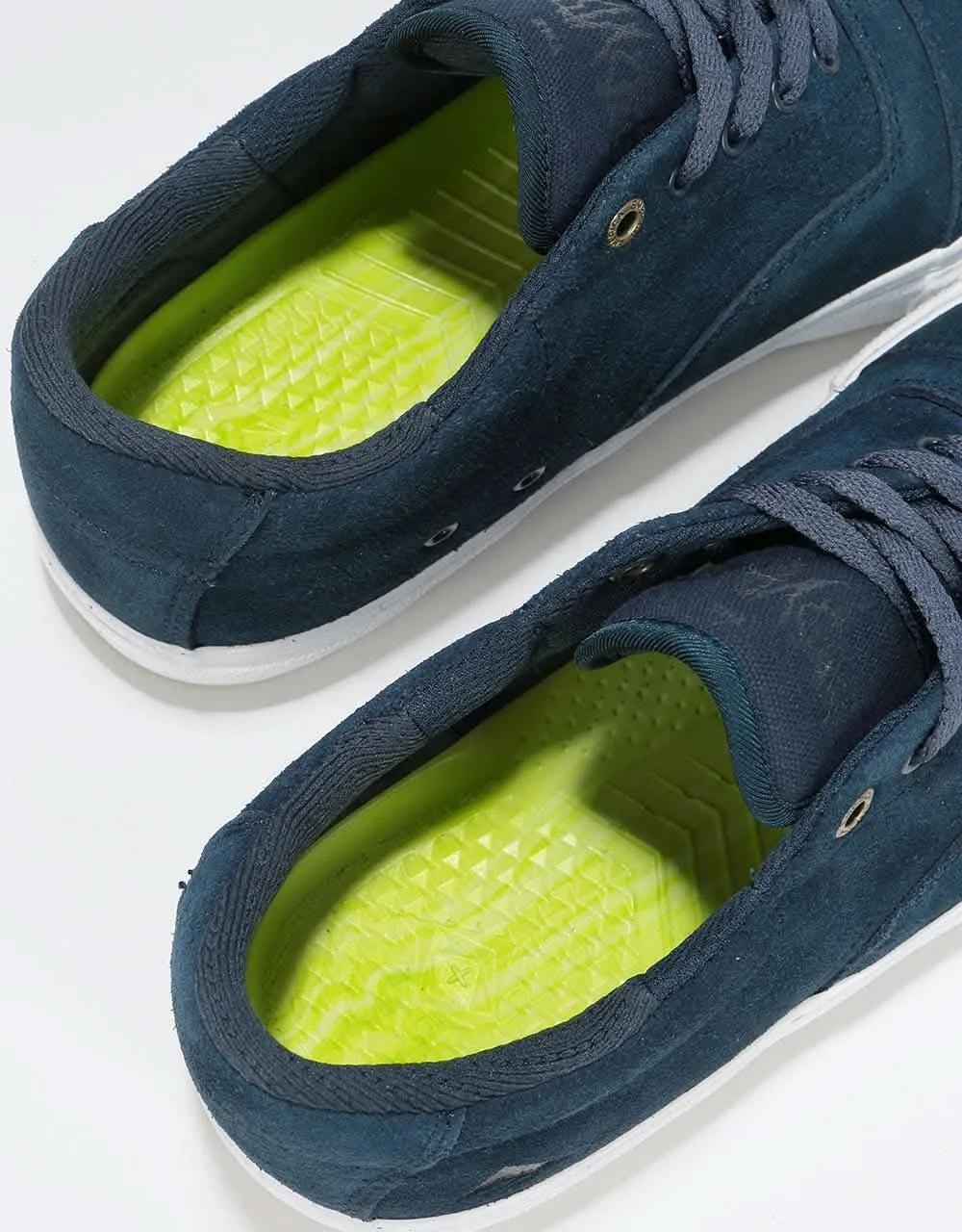 Emerica The Provider Skate Shoes - Navy/White