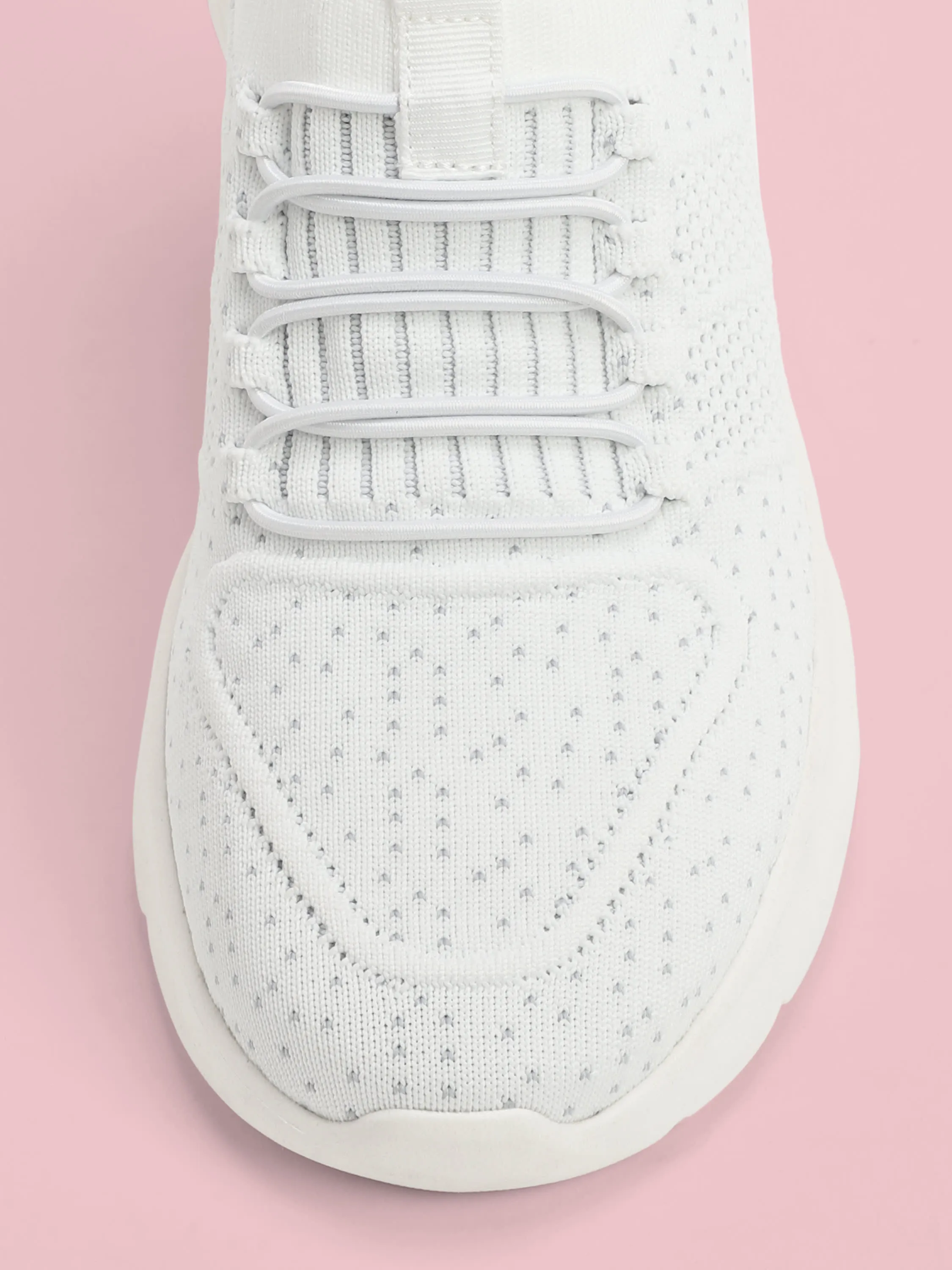 EZ  Fuzzy Women's Walking Shoes - White