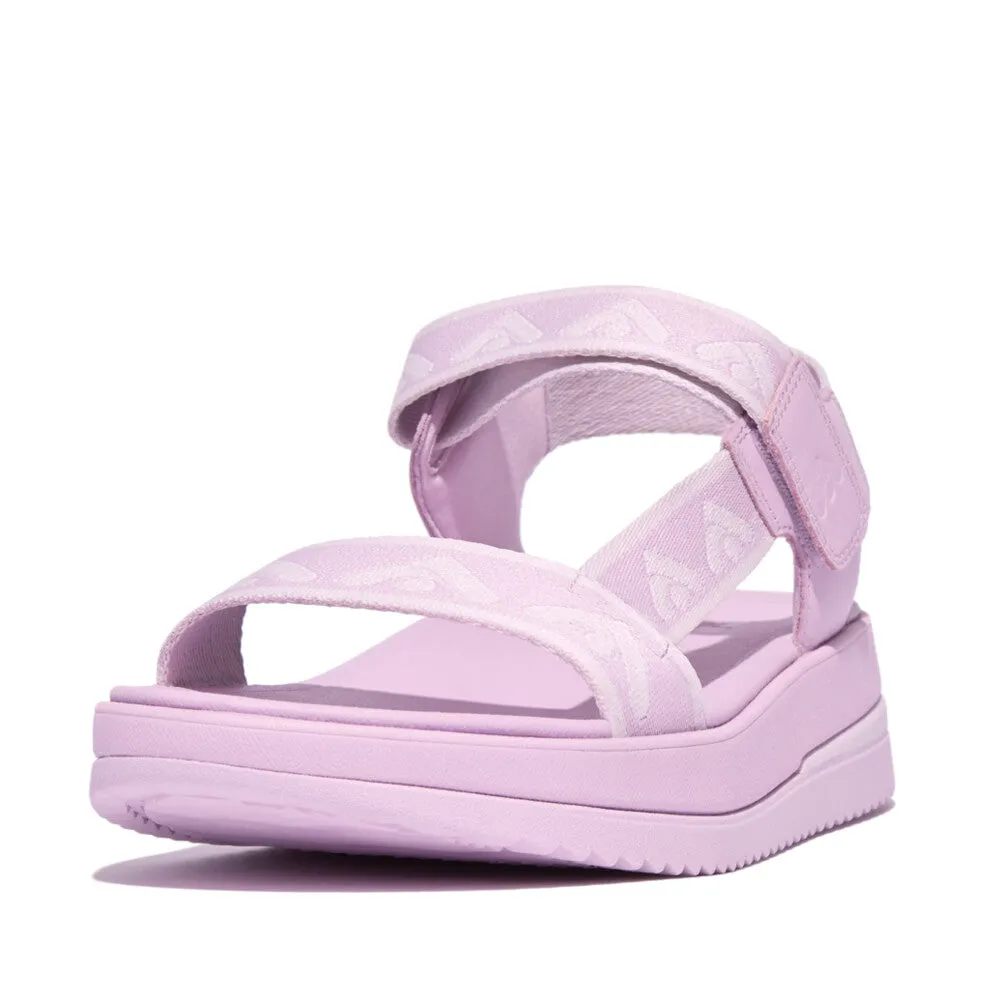 Fitflop Surff Webbing Back Strap Sandals Wild Lilac