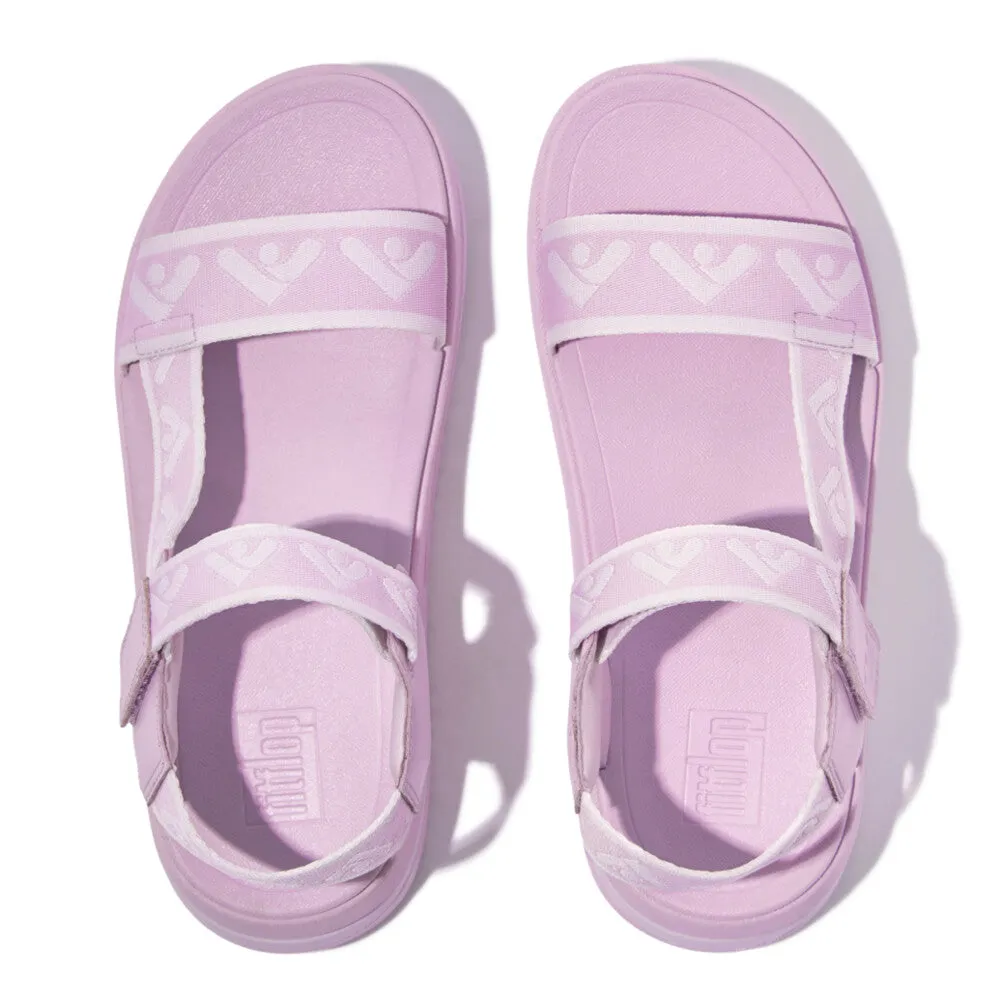 Fitflop Surff Webbing Back Strap Sandals Wild Lilac