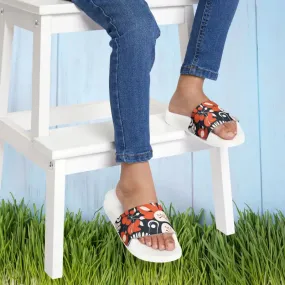 Floral Youth Sandals Summer Style Removable Straps