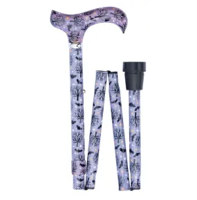 FOLDING CANE- BATS AT NIGHT