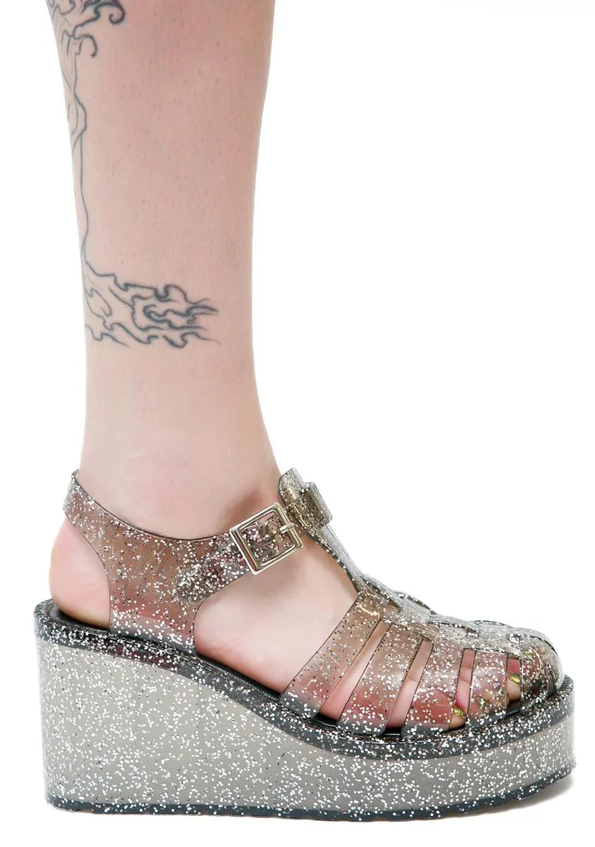 Gleam 'N Glitz Jelly Platforms
