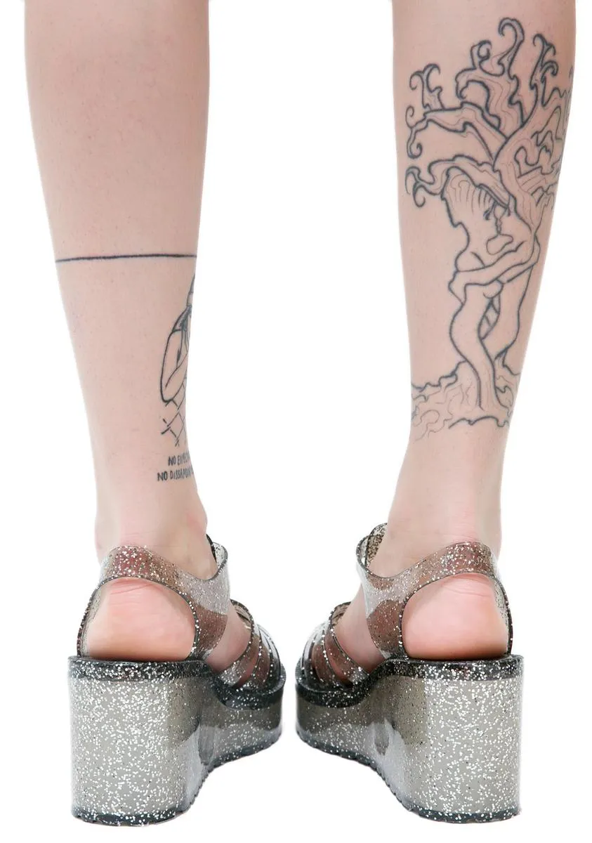 Gleam 'N Glitz Jelly Platforms