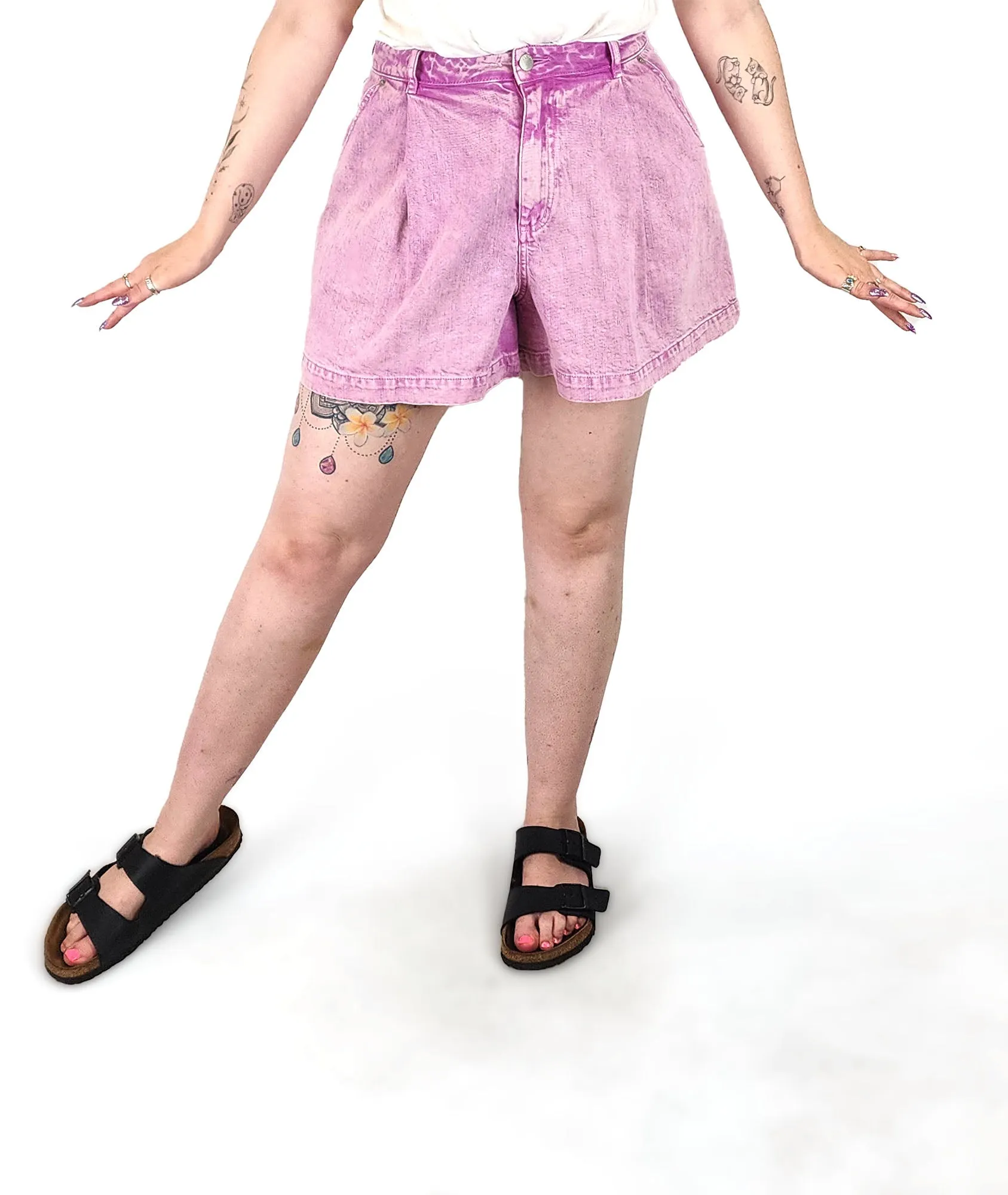 Gorman purple shorts size 12