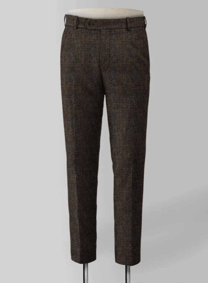 Harris Tweed Country Dark Brown Suit