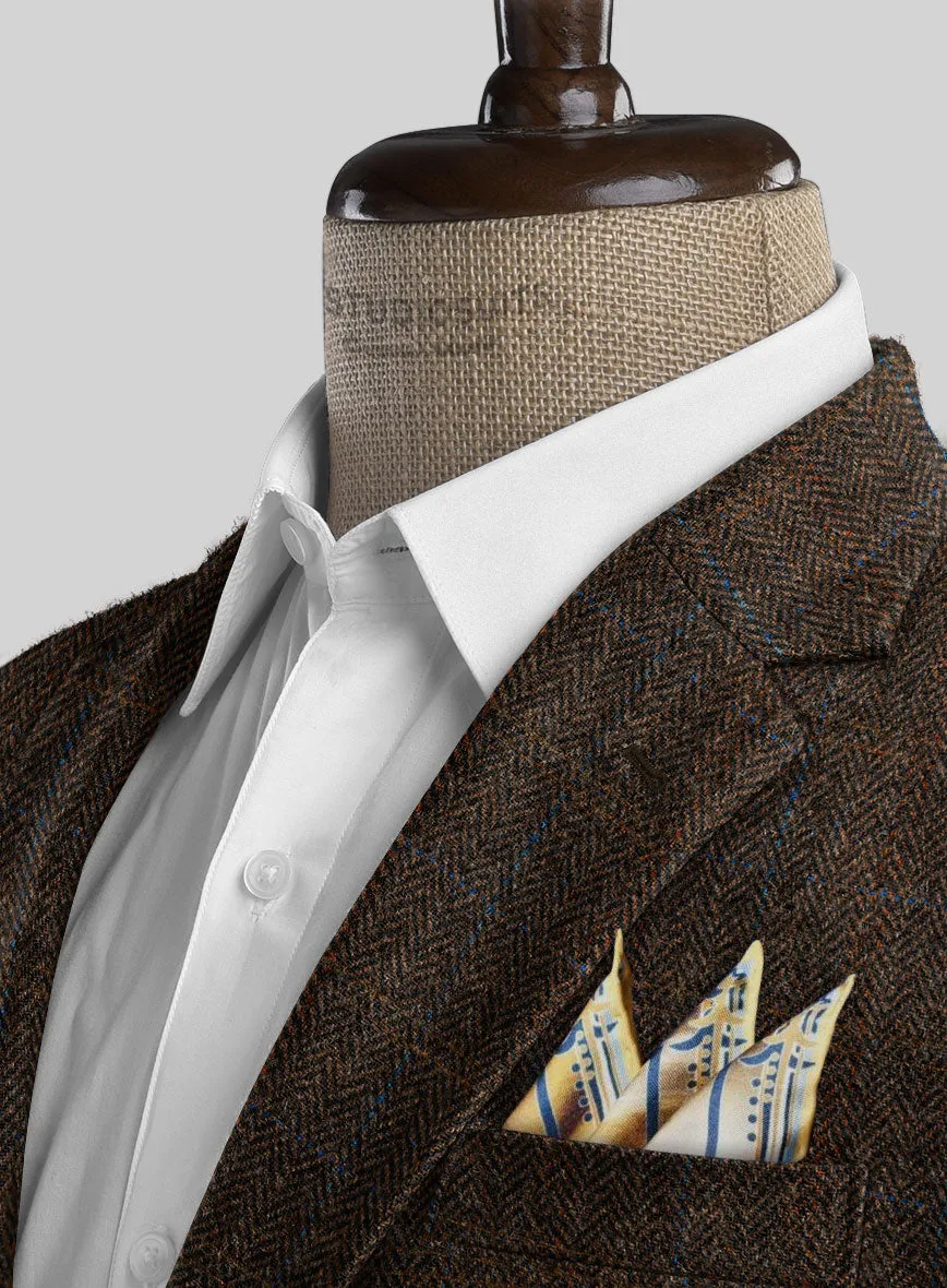 Harris Tweed Country Dark Brown Suit