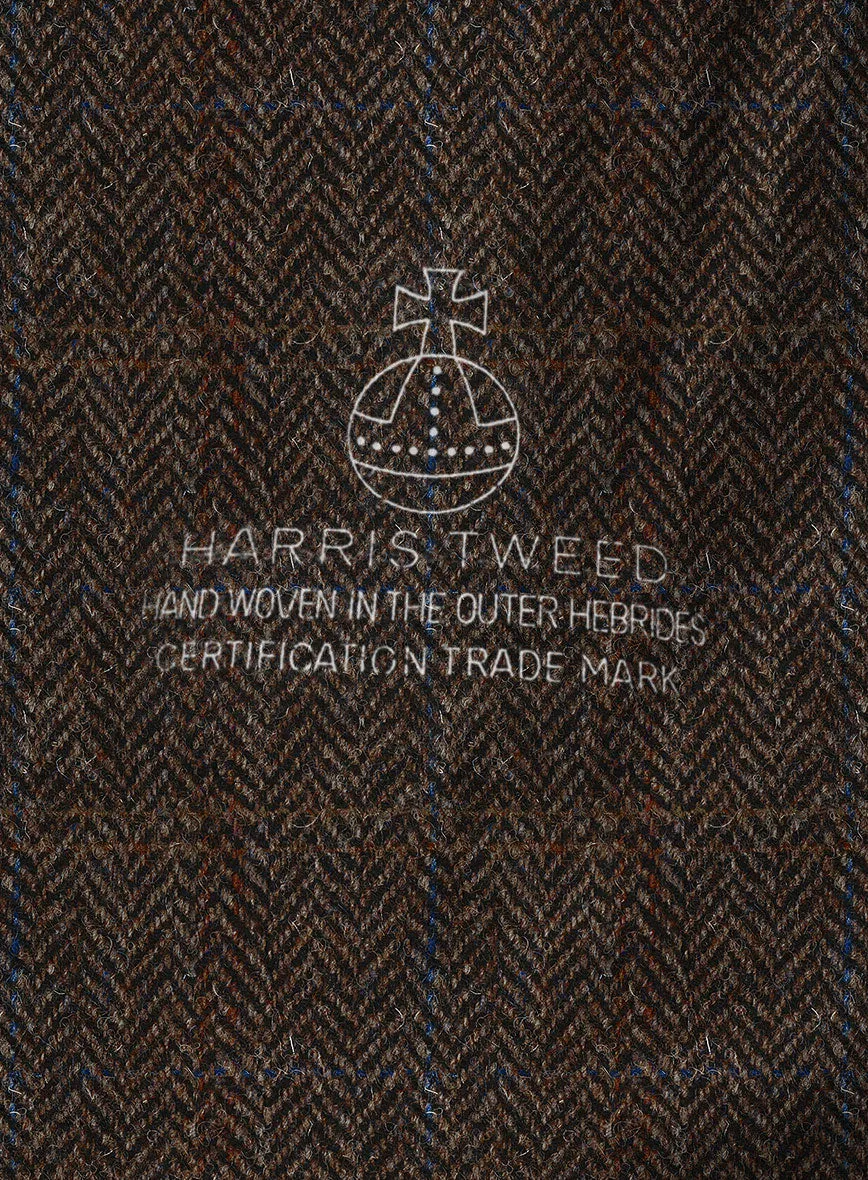 Harris Tweed Country Dark Brown Suit