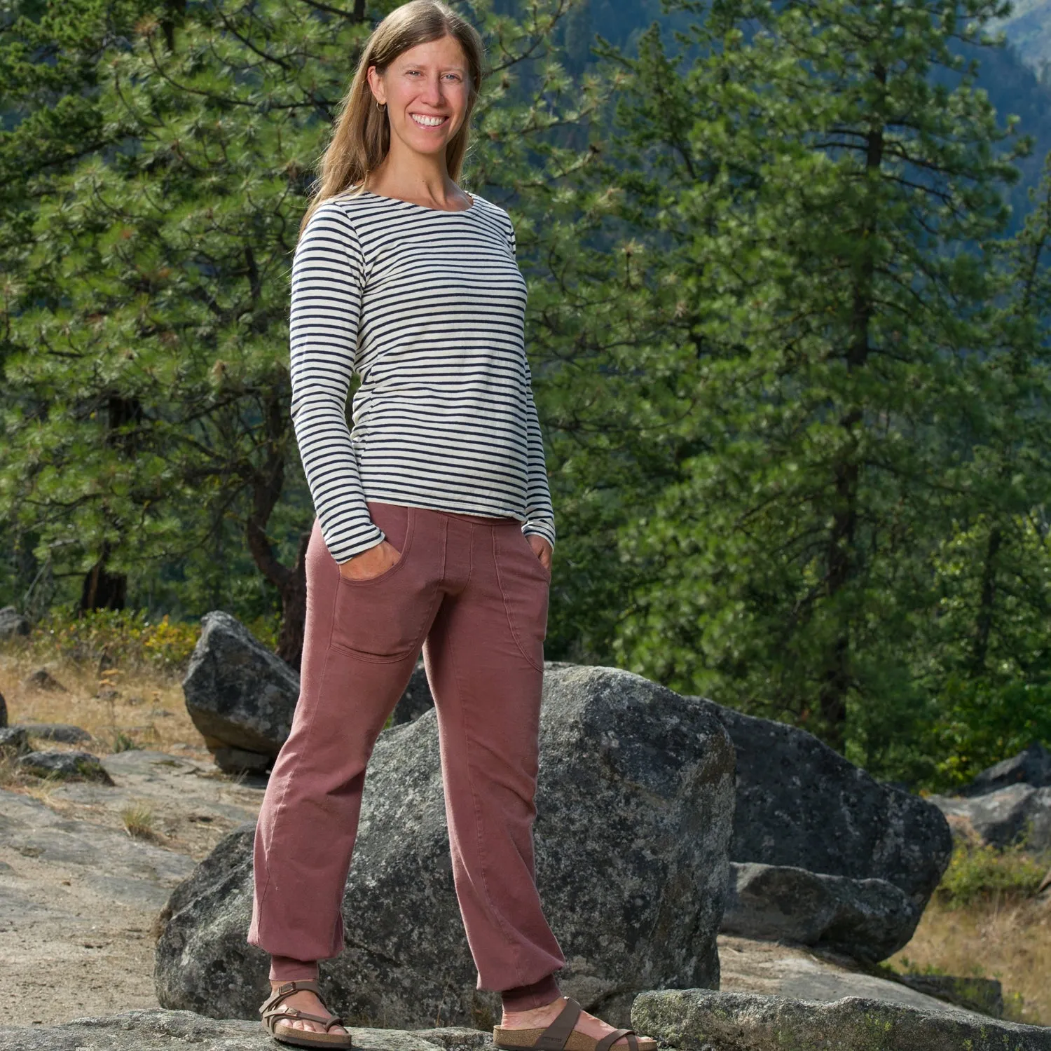 Hemp Nautical Long Sleeve Shirt