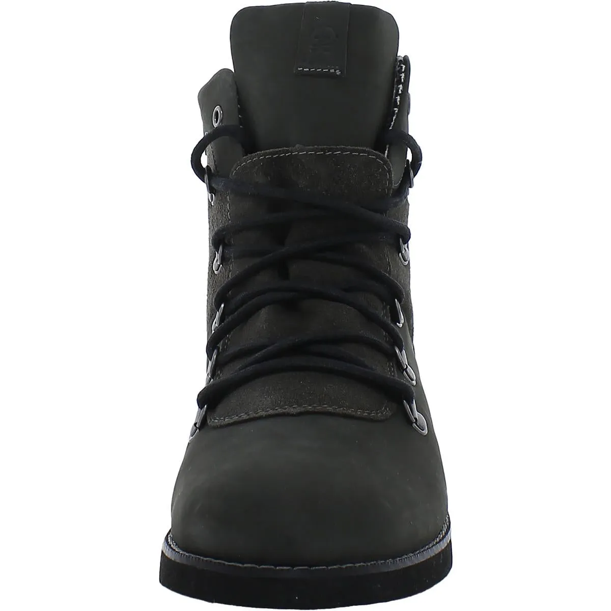 Kamik Womens Ariello Leather Waterproof Combat & Lace-up Boots
