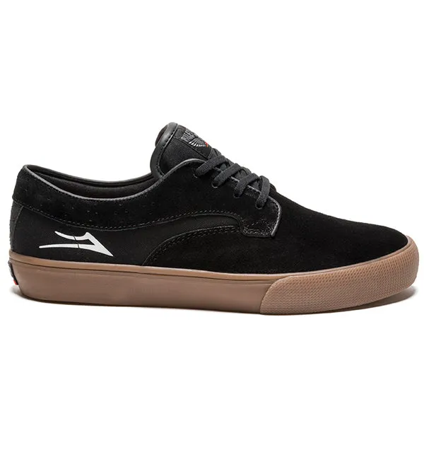Lakai Riley Hawk Black Gum Skate Shoe