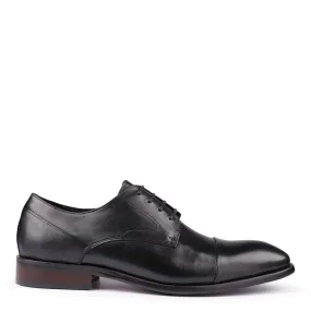 Libero Black Derby Shoes
