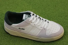 Men's All Court86 Sneaker - White/Evergreen Leather
