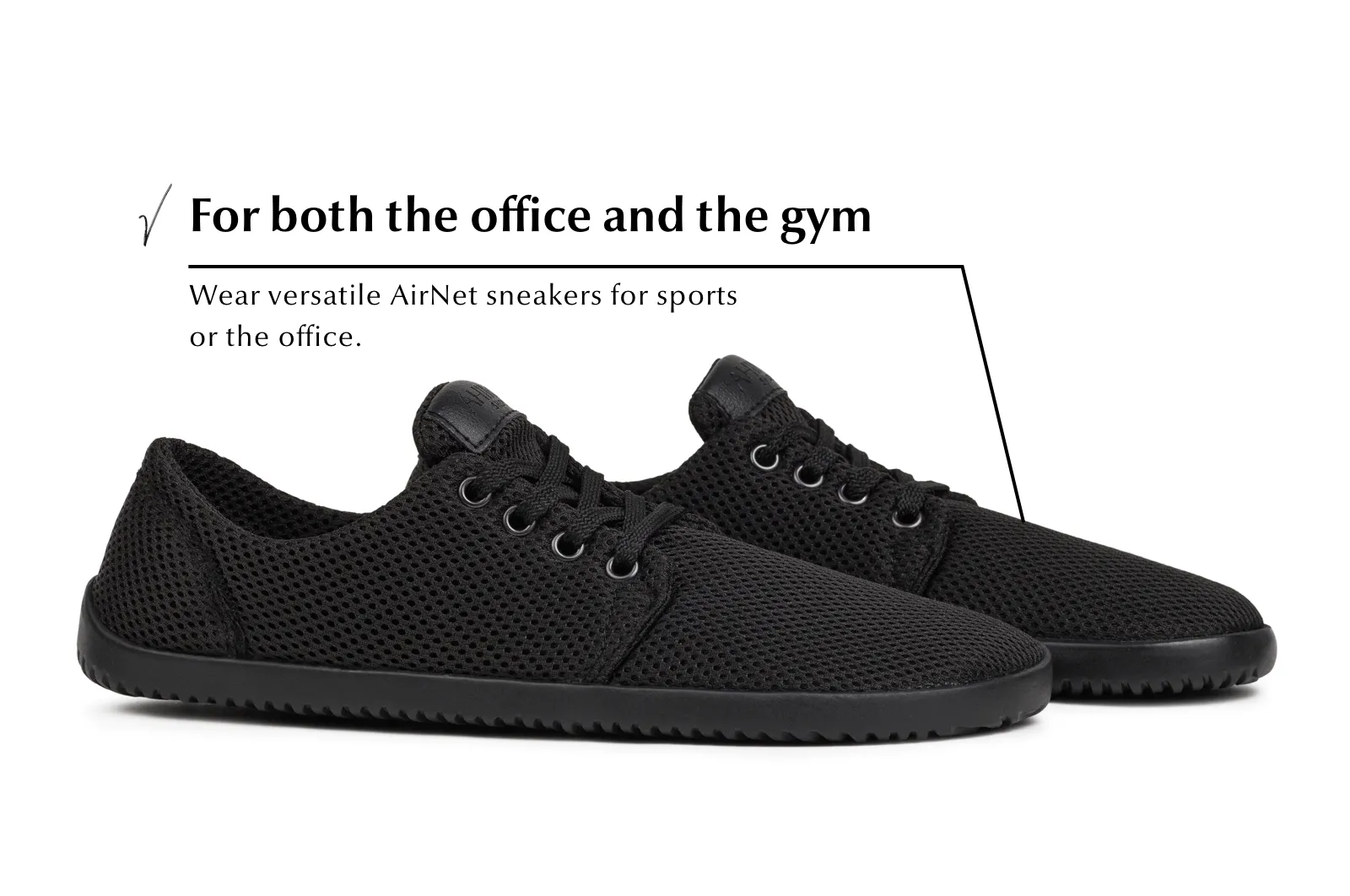 Men’s Comfort sneakers AirNet black