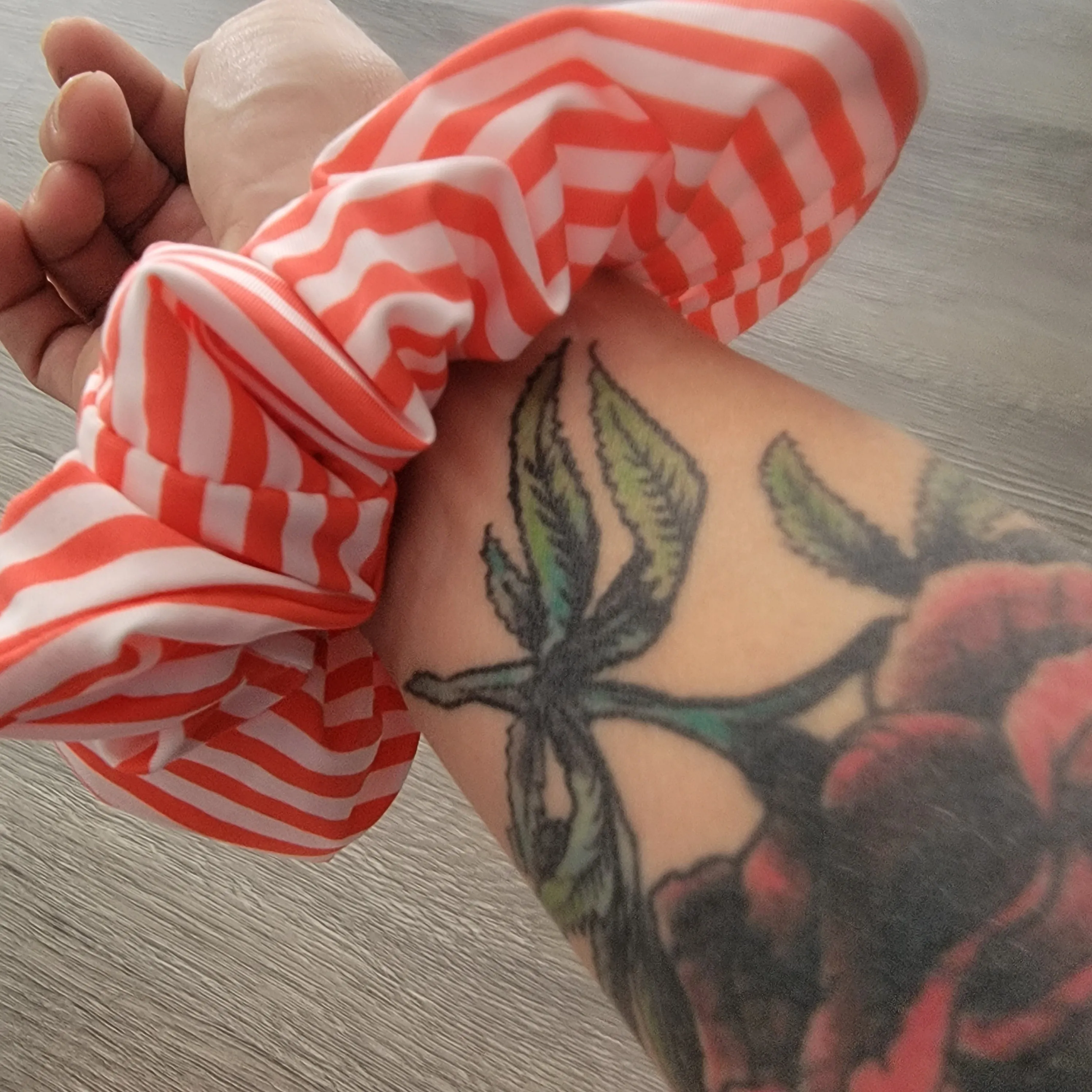 Naughty Nautical Scrunchie
